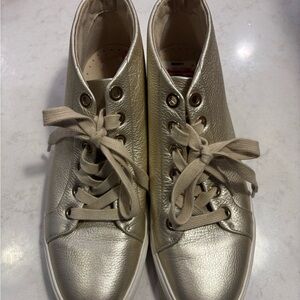 Kenneth Cole Metallic Gold Women's Sneakers